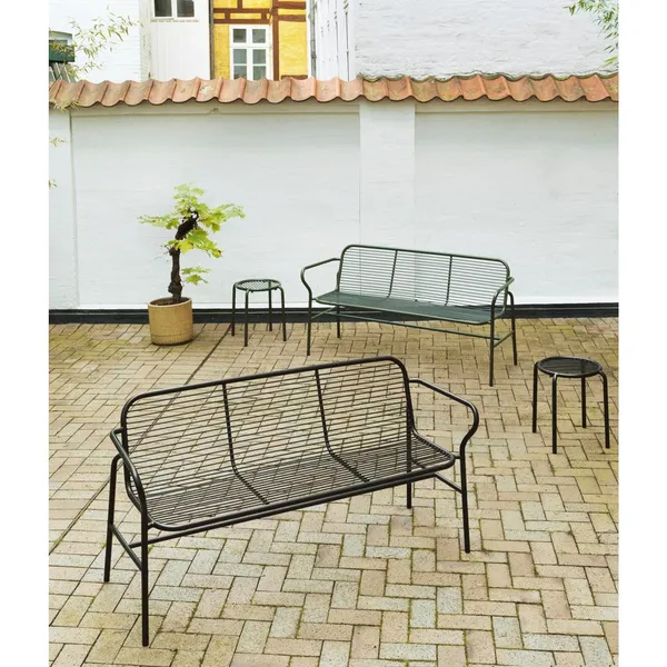 Vig Outdoor Stool Black