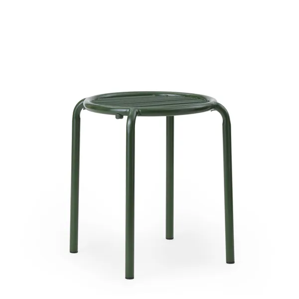 Vig Outdoor Stool Dark Green