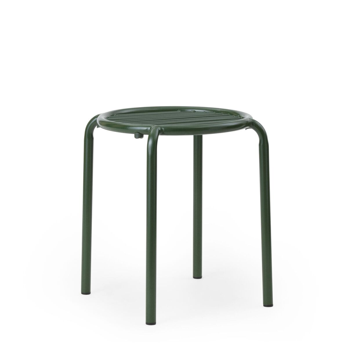 Vig Outdoor-Hocker Dunkelgrün