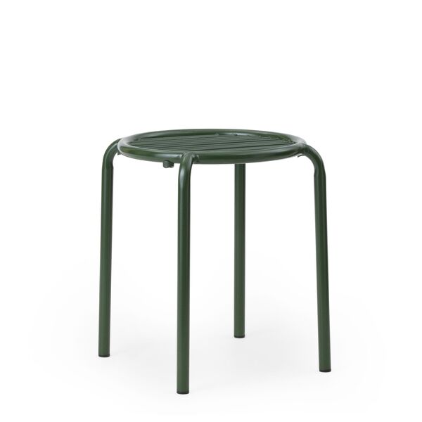 Vig Outdoor-Hocker Dunkelgrün