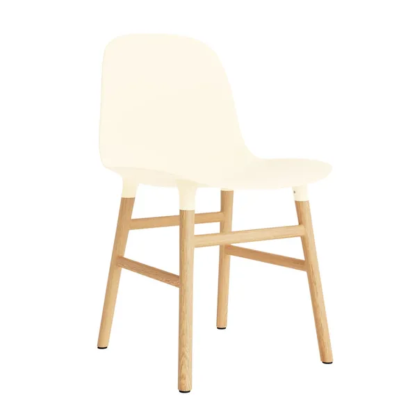Form Dining Chair Crème/Oak