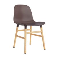 Form Spisestuestol Brun/eik