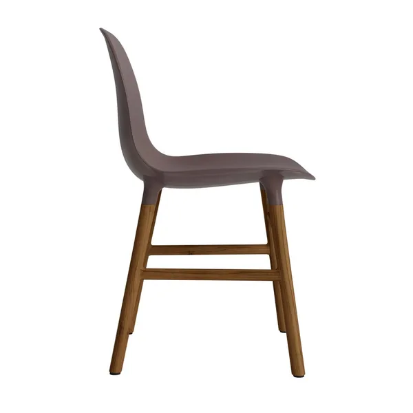 Form Dining Chair Brown/ Walnut