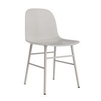 Form Eetkamerstoel Grijs/staal