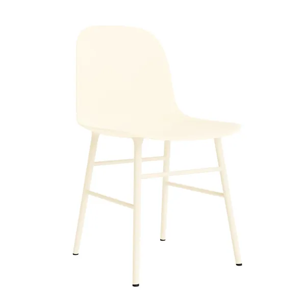 Form Spisebordsstol Crème/Stål