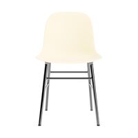 Form Dining Chair Crème/ Chrome