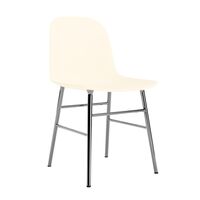 Form Dining Chair Crème/ Chrome