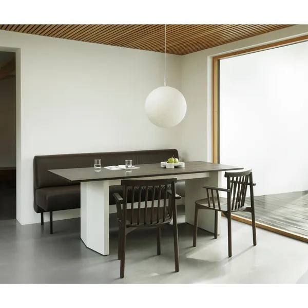 Panel Dining Table 90x200 Black