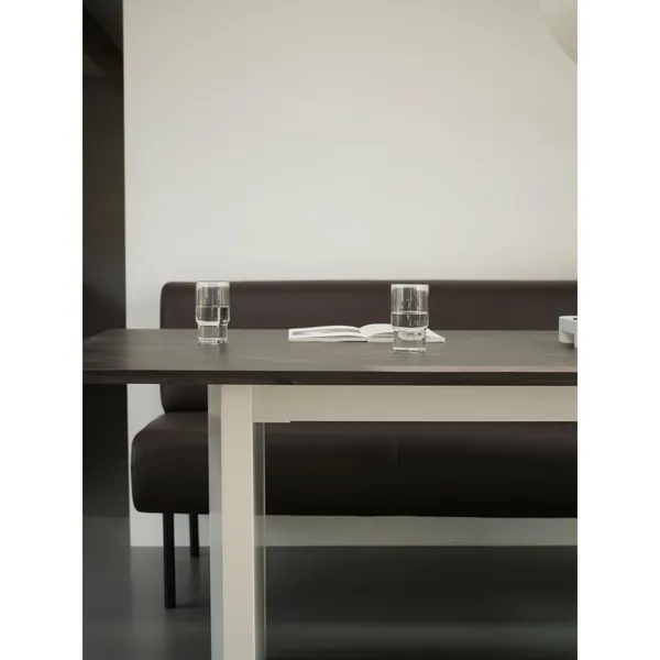 Panel Dining Table 90x200 Black