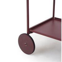 Roll Trolley Burgundy