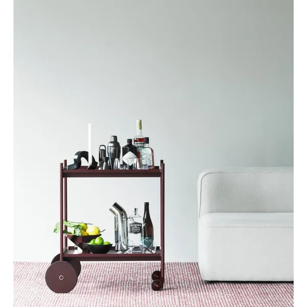 Roll Trolley Burgundy