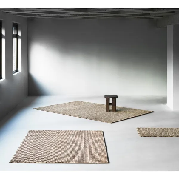 Flick Rug 80x200 Off White/ Brown