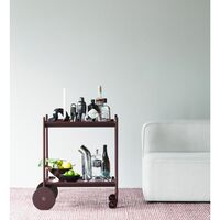 Flick Rug 80x200 Off White/Burundy