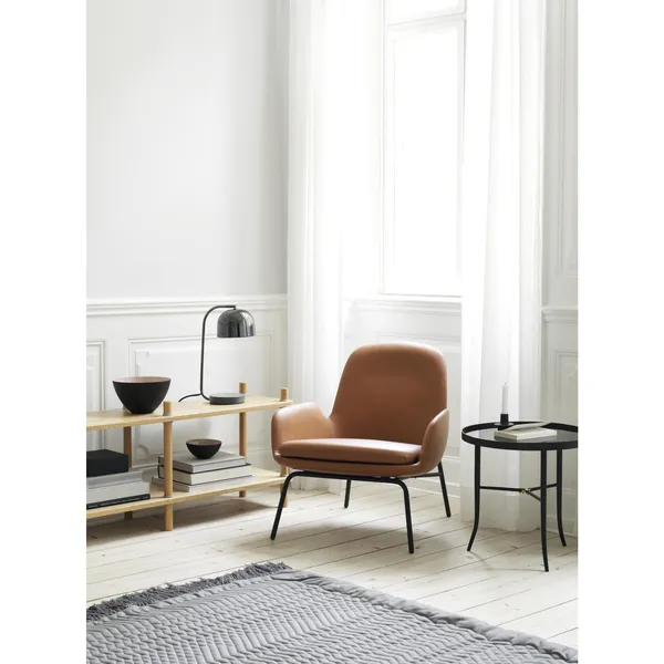 Era Fauteuil Bas Acier Noir/Synergy LDS16