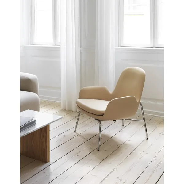 Era Fauteuil Bas Acier Noir/Synergy LDS16