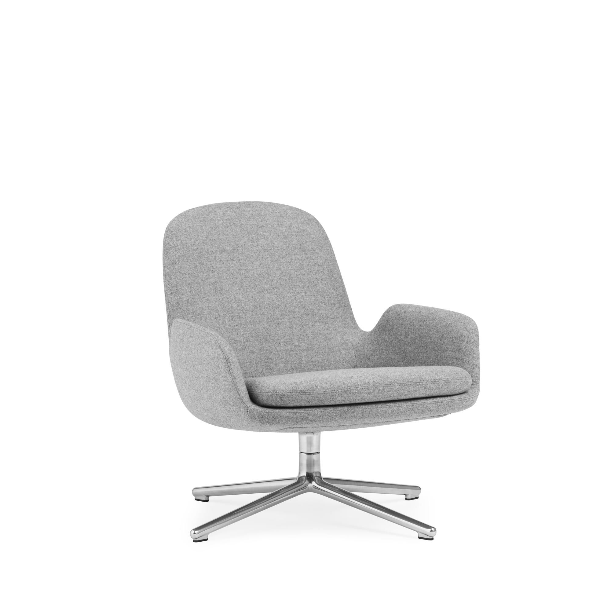 Era Fauteuil Bas avec Pivotant Aluminium/ Synergy LDS16