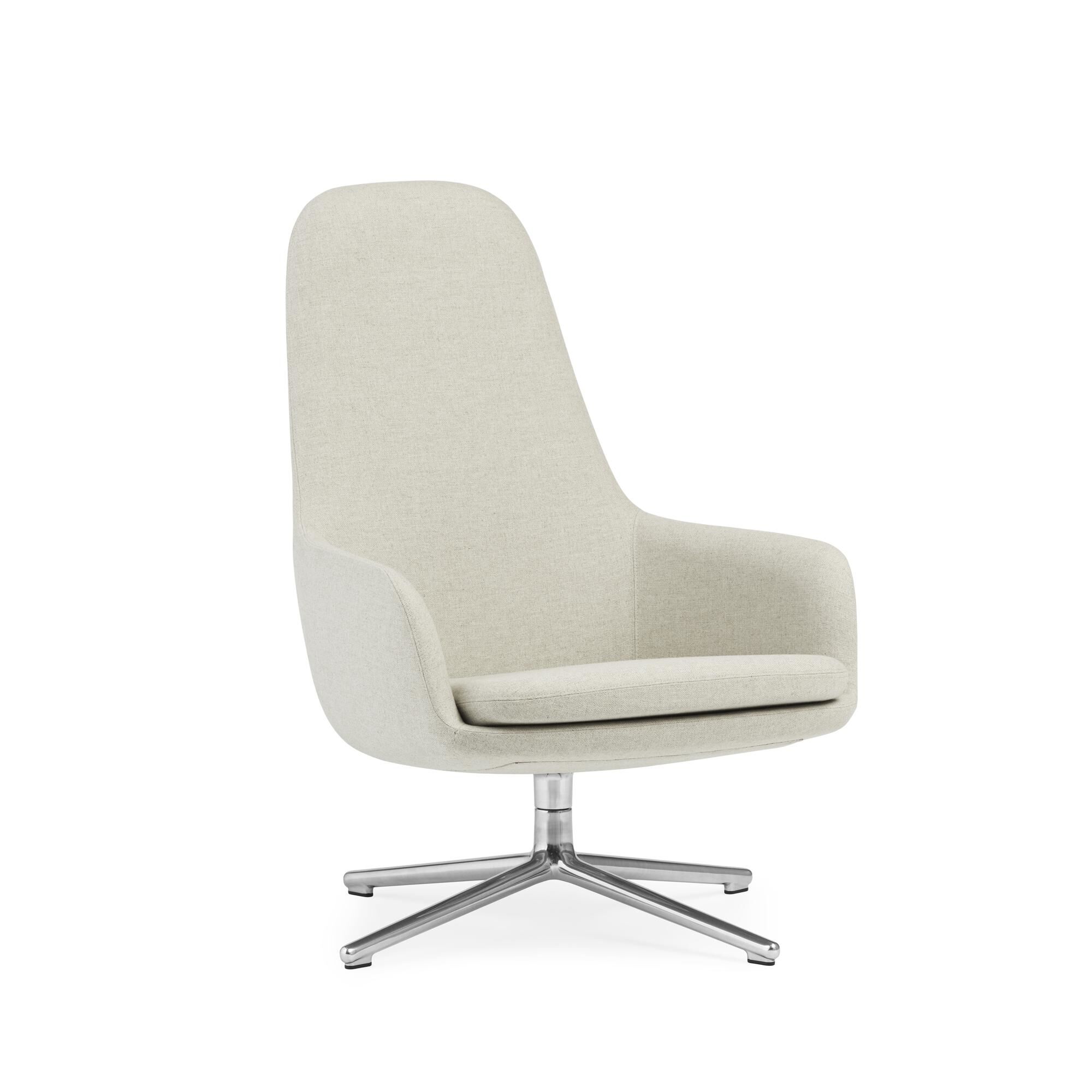 Era Lnestol Hj med Swivel Aluminium/Main Line Flax MLF20