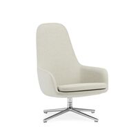 Era Sillón Alto con Giratorio Aluminio/Main Line Flax MLF20