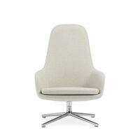 Era Sillón Alto con Giratorio Aluminio/Main Line Flax MLF20