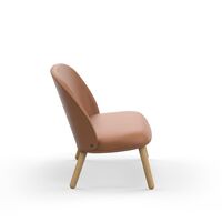 Ace Sofa Oak/Brandy Leather