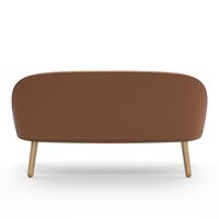 Ace Sofa Oak/Brandy Leather