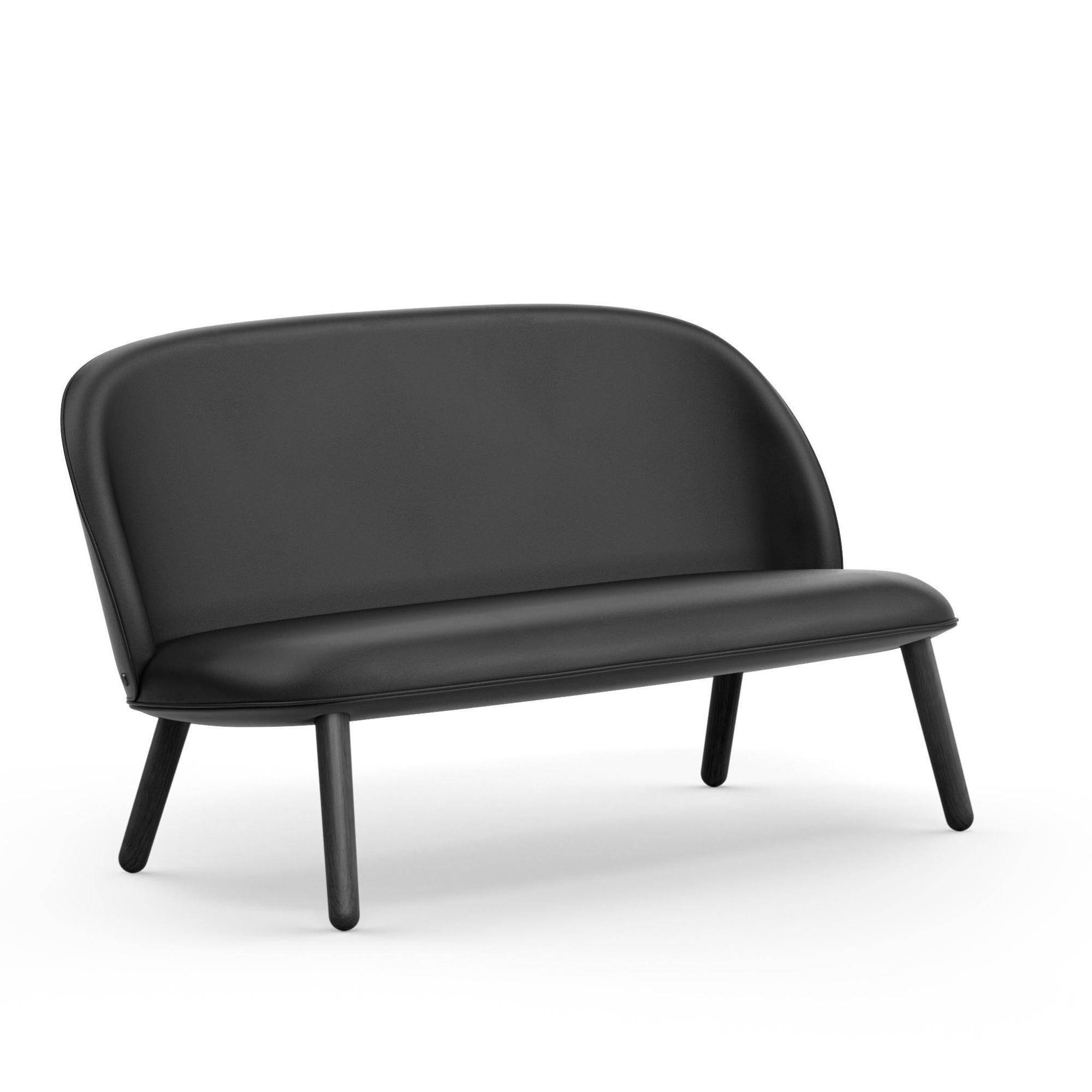 Ace Sofa Sort Eg/Sort Lder