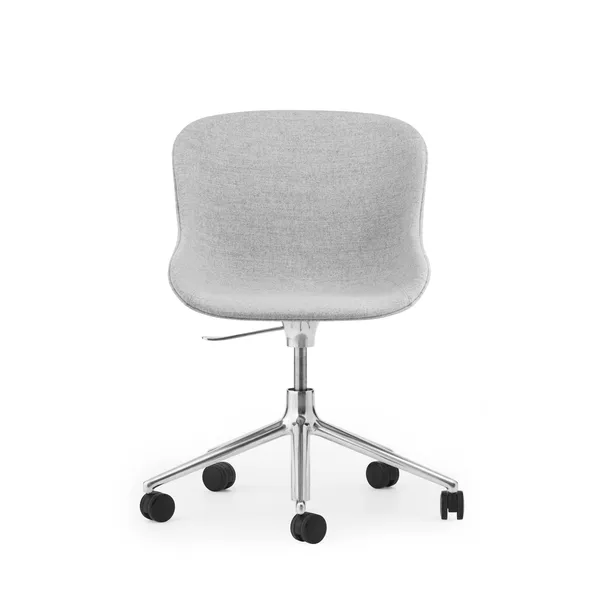 Hyg Bureaustoel m. Wielen Gestoffeerd Aluminium/ Synergy LDS16