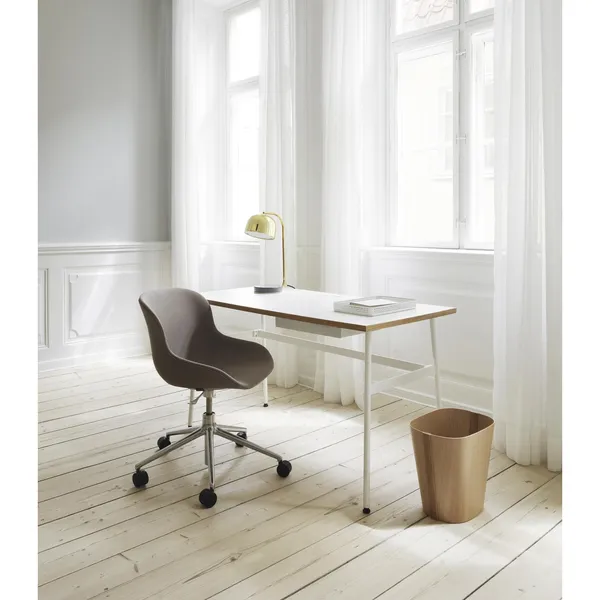 Hyg Bureaustoel m. Wielen Gestoffeerd Aluminium/ Synergy LDS16