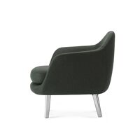 Poltrona Sum Alluminio/ Verde Scuro LDS41