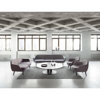 Poltrona Sum Alluminio/ Nero Nera