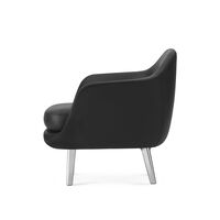 Poltrona Sum Alluminio/ Nero Nera