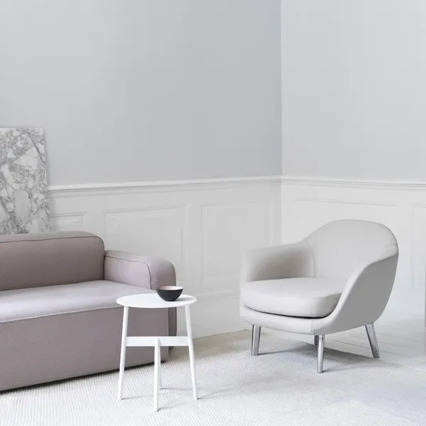 Poltrona Sum Alluminio/ Nero Nera