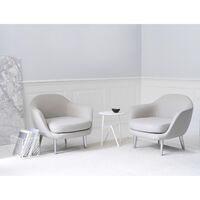 Poltrona Sum Alluminio/ Nero Nera