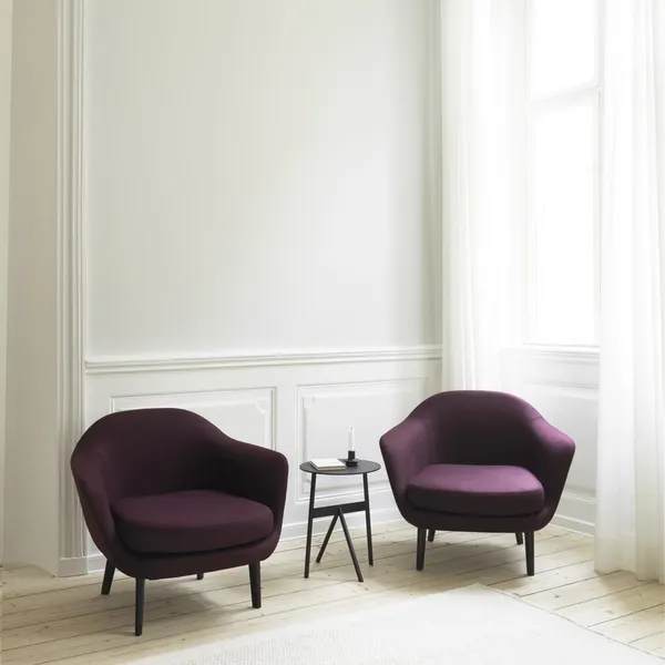 Poltrona Sum Alluminio/ Nero Nera