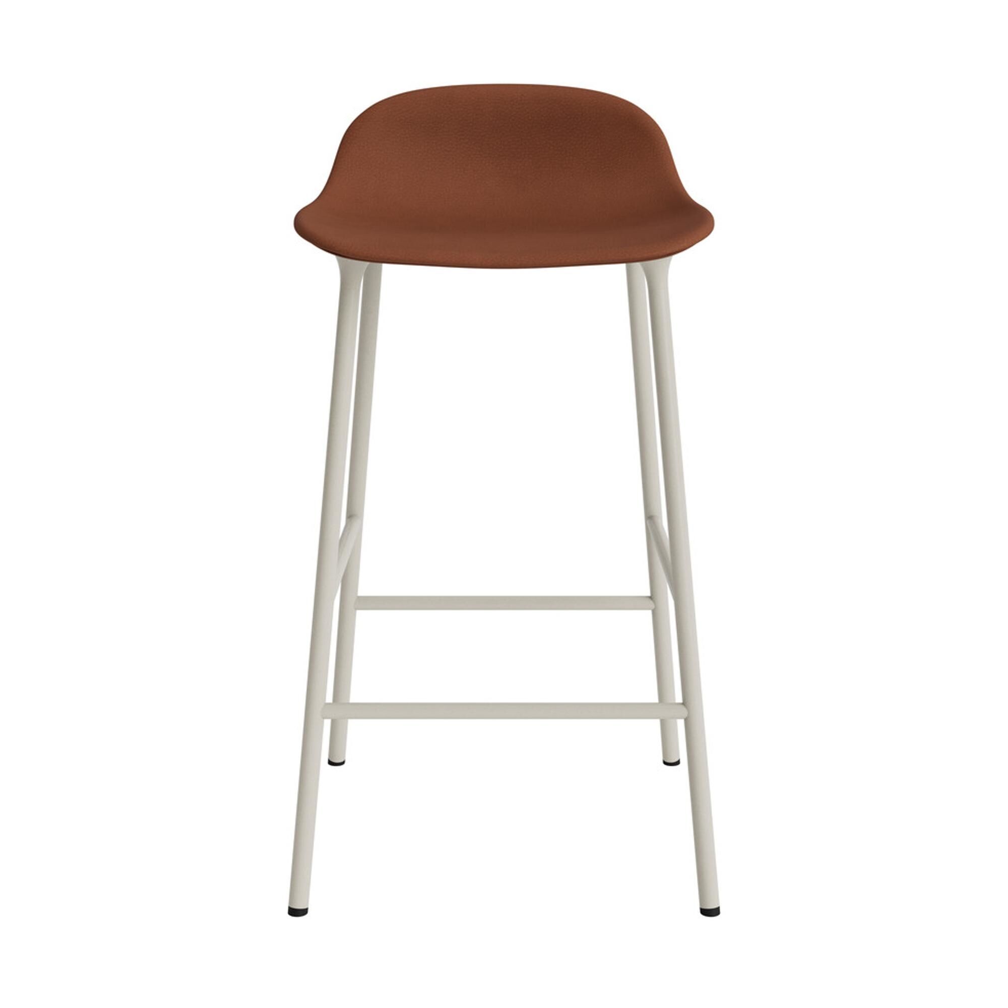 Form Barstol 65 cm Polstret Gruppe 7 Brun/Stl