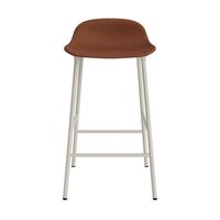 Form Barkruk 65 cm Gestoffeerd Groep 7 Bruin/Staal