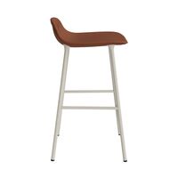 Form Barkruk 65 cm Gestoffeerd Groep 7 Bruin/Staal
