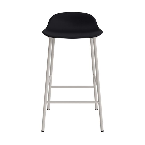 Form Barstol 65 cm Klädd Grupp 7 Grå/Stål