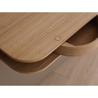 Valet Wandplank Licht Geolied Eiken