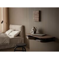 Valet Wandplank Zwart Eiken