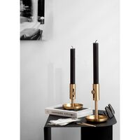 Granny Candlestick H32.5 Brass