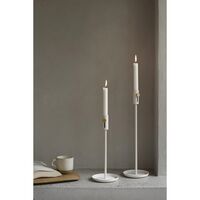 Granny Candlestick H44 White