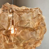 Heat Hanglamp Messing Groot