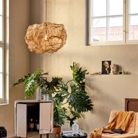 Heat Hanglamp Messing Groot