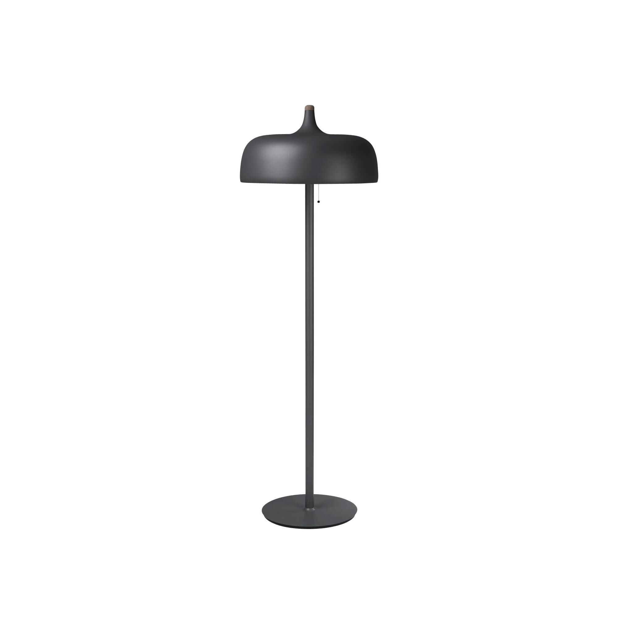 Gr&aring; Golvlampa Mattgr&aring;