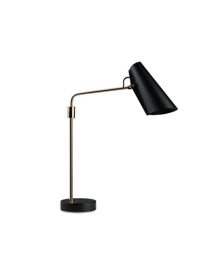 Birdy Swing Bordslampa Svart/ M&auml;ssing