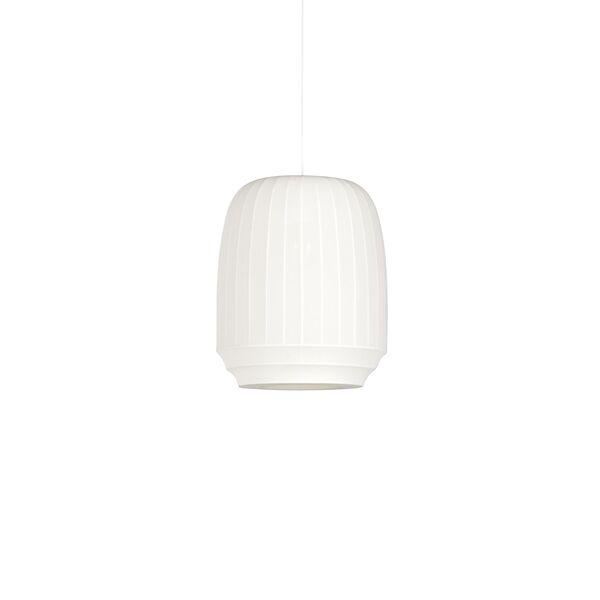 Lampadario Della Tradizione Settentrionale Alto Bianco Sporco