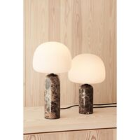 Kin Table Lamp H40 Brown Marble