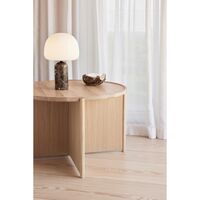 Kin Table Lamp H40 Brown Marble