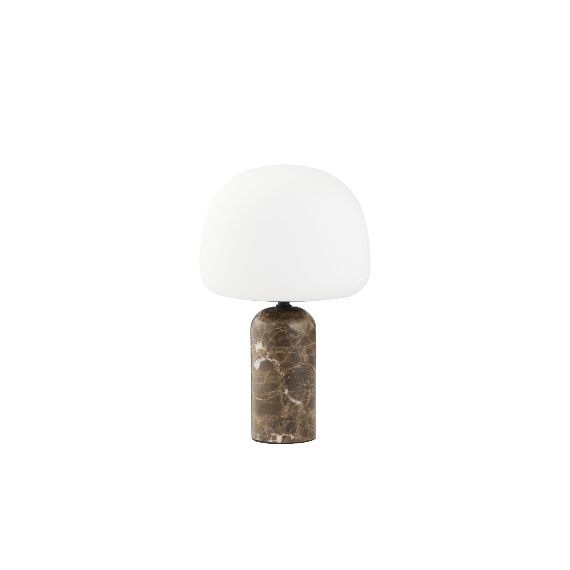 Kin Bordslampa H33 Brun Marmor